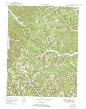 Maysville USGS topographic map 38083e1