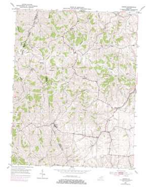 Sardis USGS topographic map 38083e8