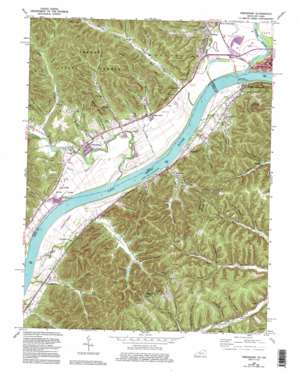 Friendship USGS topographic map 38083f1