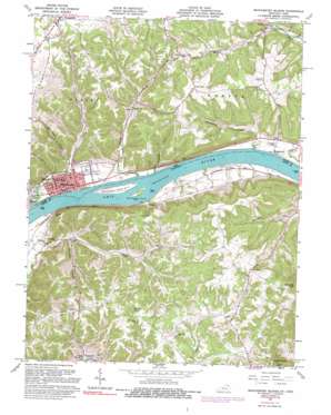 Manchester Islands USGS topographic map 38083f5