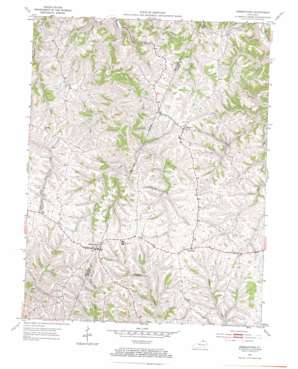 Germantown USGS topographic map 38083f8