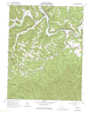Otway USGS topographic map 38083g2