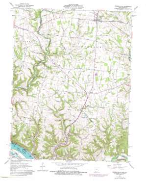 Russellville USGS topographic map 38083g7