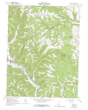Rarden USGS topographic map 38083h2