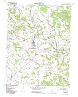Seaman USGS topographic map 38083h5