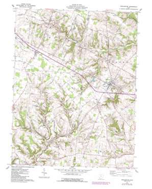 Winchester USGS topographic map 38083h6