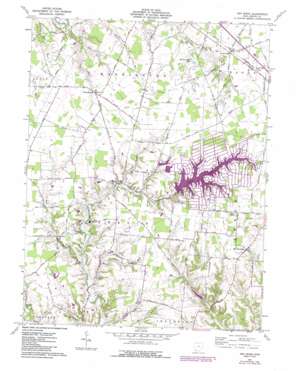 Ash Ridge USGS topographic map 38083h7