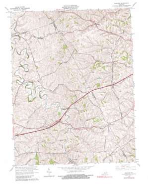 Lexington USGS topographic map 38084a1