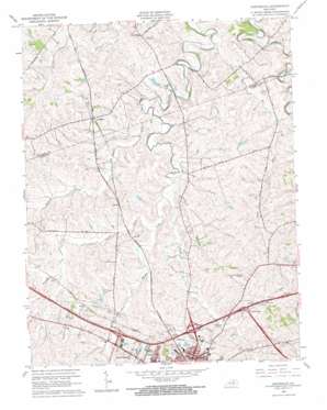 Austerlitz topo map