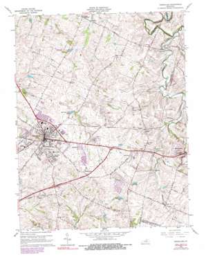 Versailles USGS topographic map 38084a6