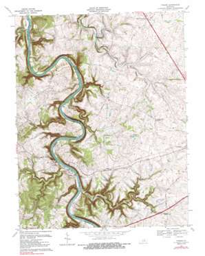 Tyrone USGS topographic map 38084a7