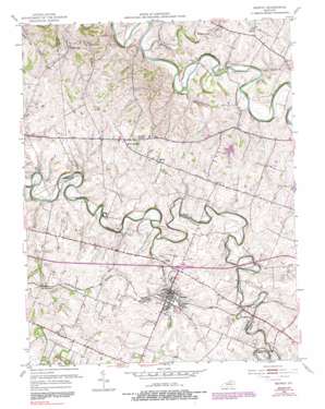 Midway topo map