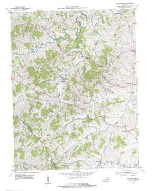 Breckinridge USGS topographic map 38084d4