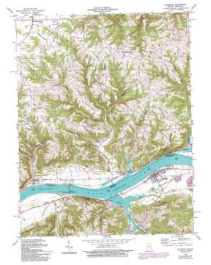Florence USGS topographic map 38084g8