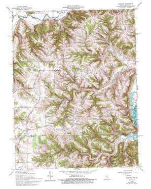 Aberdeen USGS topographic map 38084h8