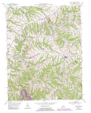 Mount Eden USGS topographic map 38085a2