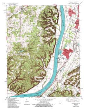 Kosmosdale USGS topographic map 38085a8