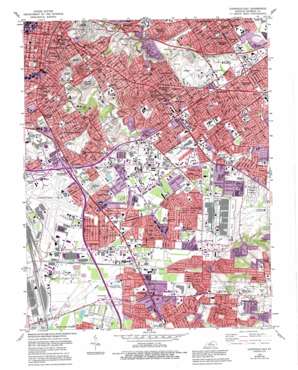 Louisville East USGS topographic map 38085b6