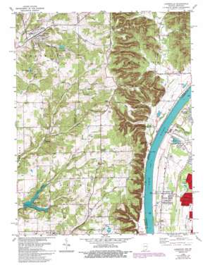 Lanesville USGS topographic map 38085b8