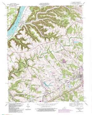 La Grange USGS topographic map 38085d4