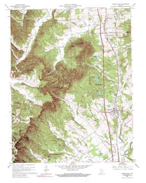 Henryville USGS topographic map 38085e7