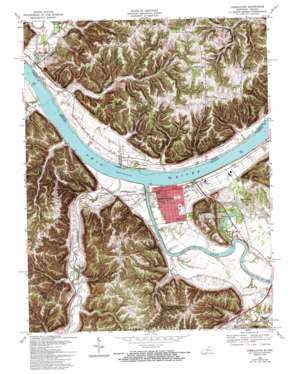 Carrollton USGS topographic map 38085f2