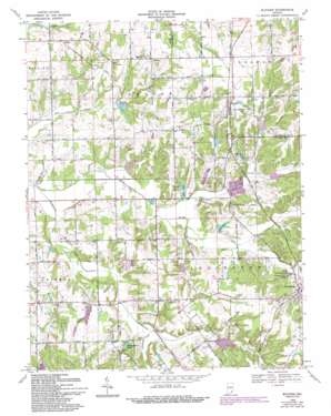 Blocher USGS topographic map 38085f6