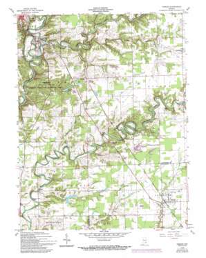 Vernon USGS topographic map 38085h5