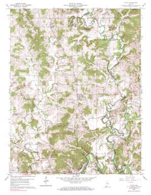 Fulda USGS topographic map 38086a7
