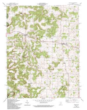 Depauw USGS topographic map 38086c2