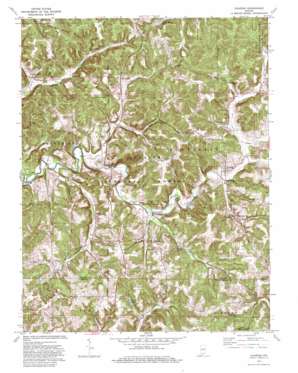 Valeene USGS topographic map 38086d4