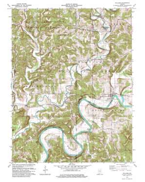 Williams USGS topographic map 38086g6