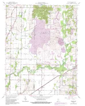 Daylight USGS topographic map 38087a4