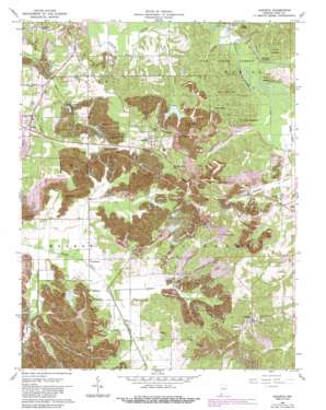 Augusta USGS topographic map 38087c2