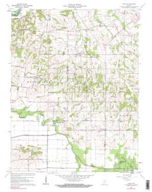 Union USGS topographic map 38087d4