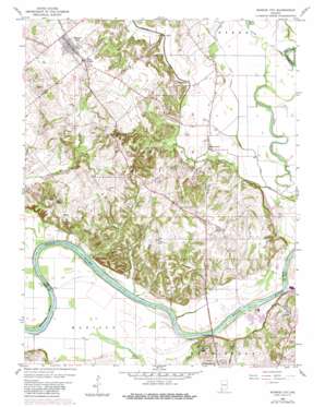 Monroe City USGS topographic map 38087e3