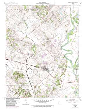 Wheatland USGS topographic map 38087f3
