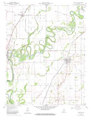 Plainville USGS topographic map 38087g2