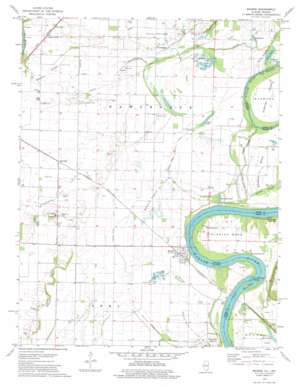 Belleville USGS topographic map 38088a1