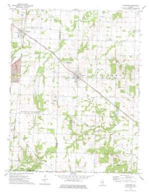 Dahlgren USGS topographic map 38088b6