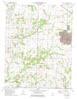 Spring Garden USGS topographic map 38088b7