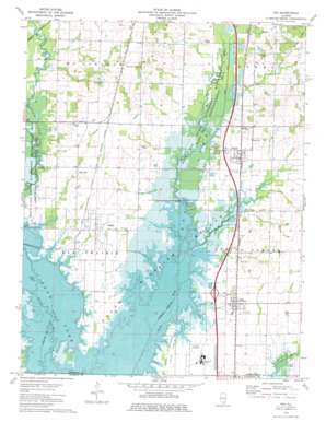 Ina USGS topographic map 38088b8
