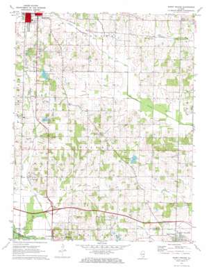 Burnt Prairie USGS topographic map 38088c3