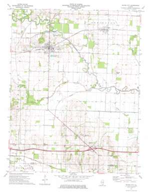 Wayne City USGS topographic map 38088c5