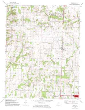 Geff USGS topographic map 38088d4