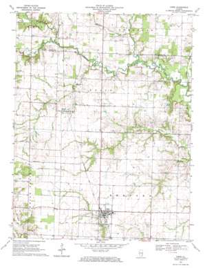 Cisne USGS topographic map 38088e4