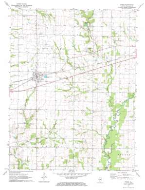 Noble USGS topographic map 38088f2