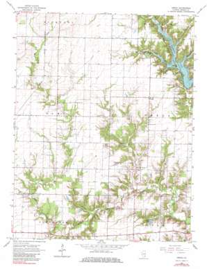 Omega USGS topographic map 38088f7