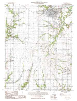 Newton USGS topographic map 38088h2