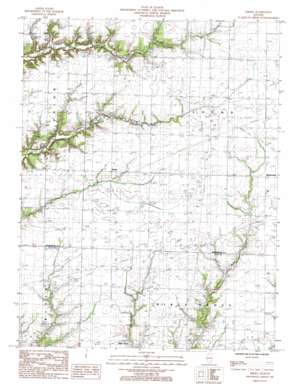 Eberle USGS topographic map 38088h4